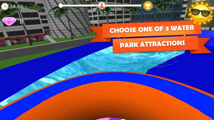 Roller Coaster 3D - Water Park截图3
