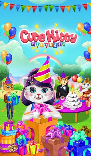 Cute Kitty Birthday截图5