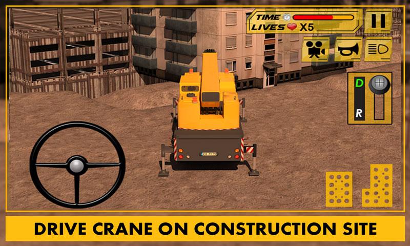 Construction Excavator Sim 3D截图2