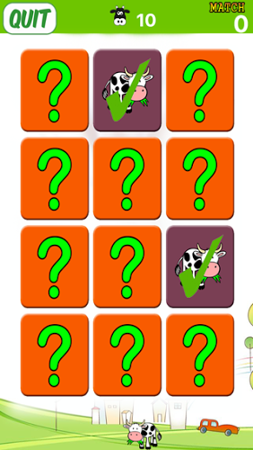 Cow Match Games For Kids截图1