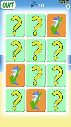 Dolphins Toddlers Game Match截图1