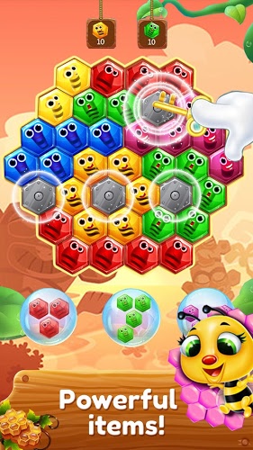 Bee Hexa - Block Puzzle截图1