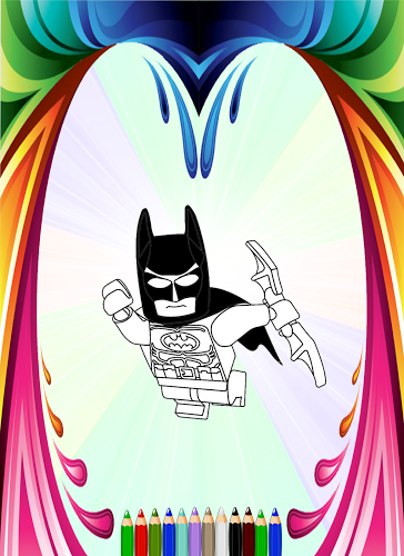 How To Color Lego Batman Hero截图2