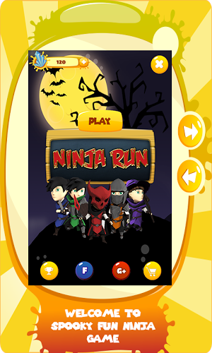 Ninja Run - Kid Games Free截图1