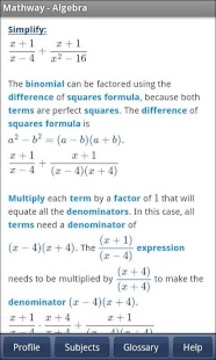 Mathway数学通截图