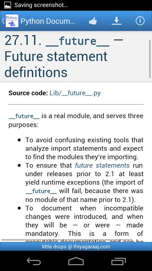 Python Documentation截图3