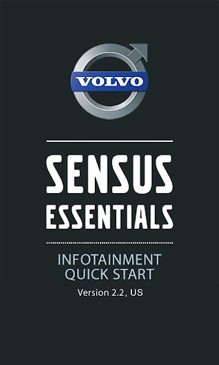 Volvo Sensus Quick Start Guide截图4
