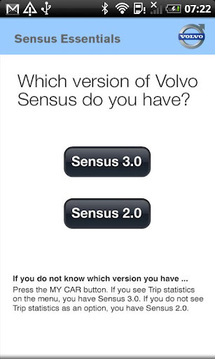Volvo Sensus Quick Start Guide截图