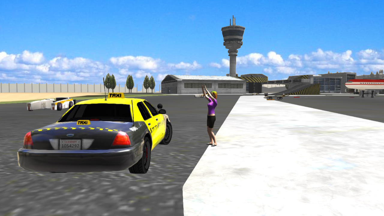 City Taxi Driving Simulator 3D截图1