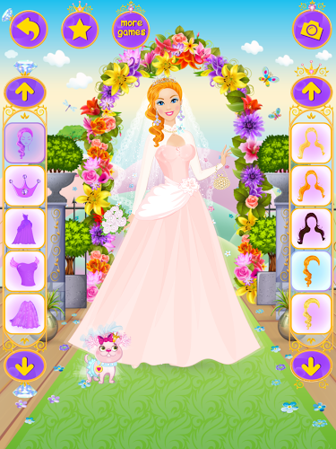 公主婚礼－为女生而设的换衣服游戏截图4