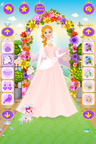 公主婚礼－为女生而设的换衣服游戏截图1