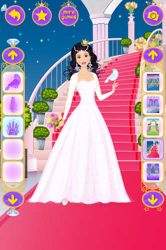 公主婚礼－为女生而设的换衣服游戏截图3