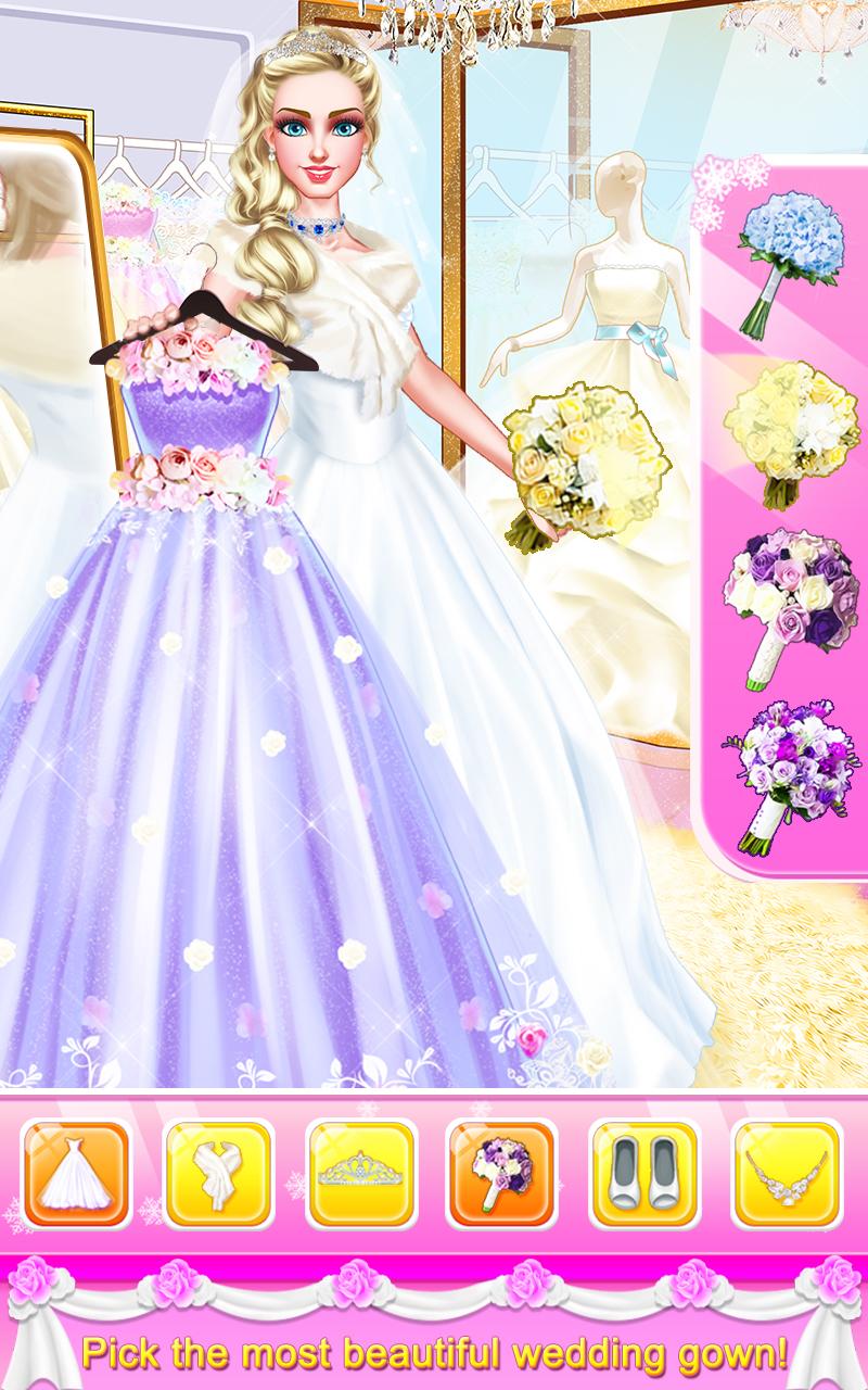 Snow Wedding Salon Girls SPA截图2