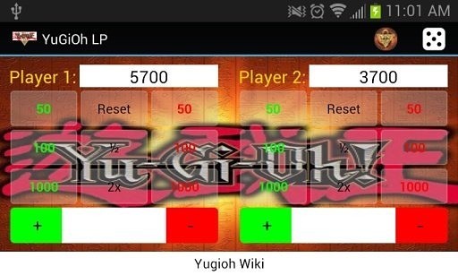 Yu-Gi-Oh LifePoint Calculator!截图5