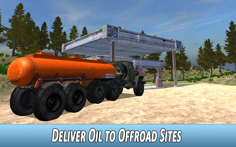 Offroad Oil Truck Simulator截图2