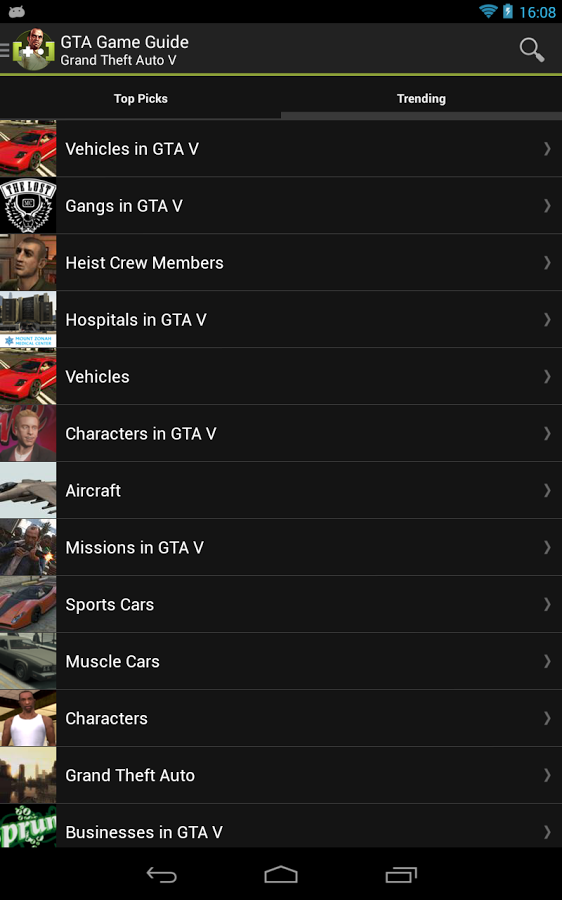 GTA V: Guide &amp; Cheats截图2