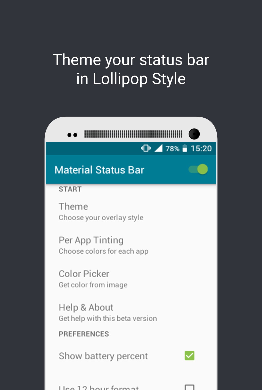 Material状态栏:Material Status Bar截图4