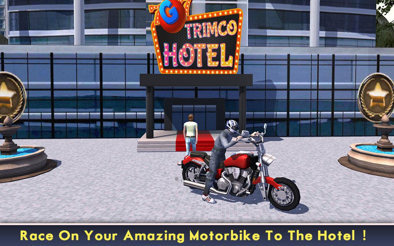 Power Racer City Moto Bike SIM截图2