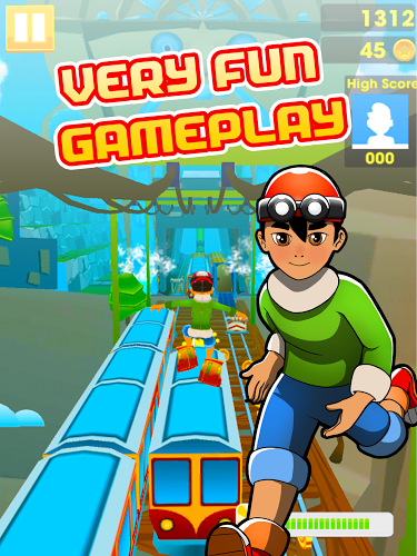 Subway Surf Run Skater截图2