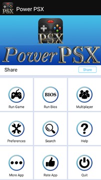 Power PSX (PSX Emulator)截图