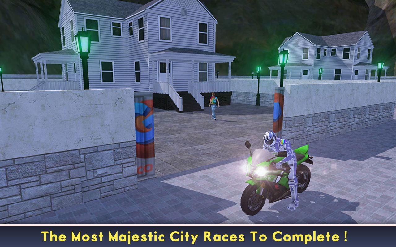 Power Racer City Moto Bike SIM截图4