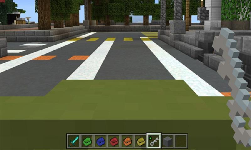 Mod Mine-Cars for MCPE截图2