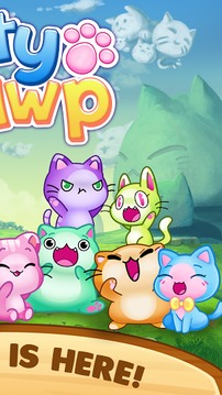 Kitty Pawp Bubble Shooter截图