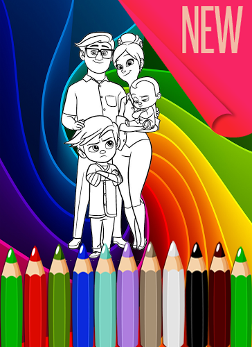 How To Color Baby boss Game截图3