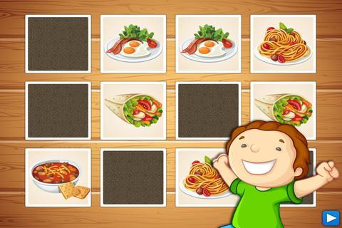 Dish Memo Game For Kids截图3