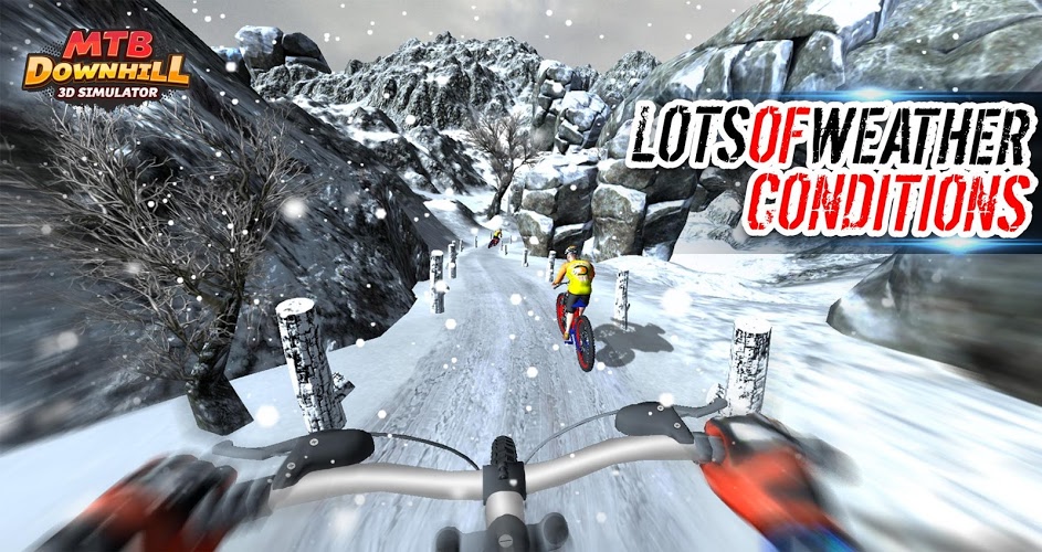 MTB Downhill 3D Simulator截图5