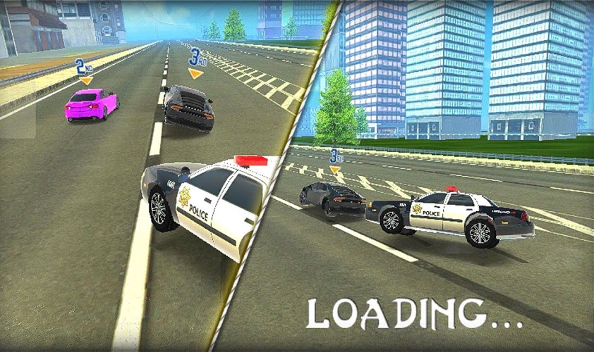 Police Car Racing 2017截图1