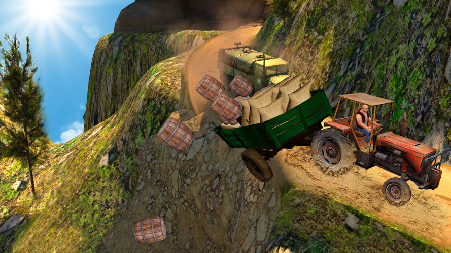 Tractor Driver 3D:Offroad Sim截图2