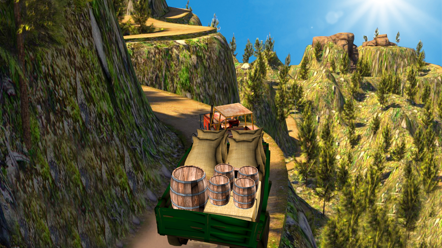 Tractor Driver 3D:Offroad Sim截图1