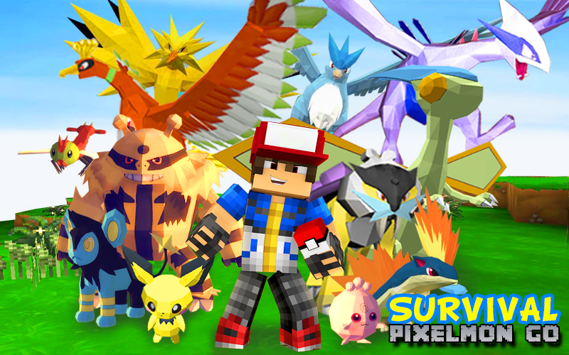 Survival Pixelmon GO截图1