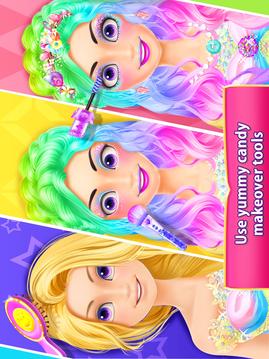 長髮公主3-糖果化妝遊戲截图