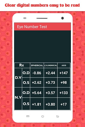 Eye Number Test Simulator截图4