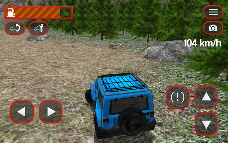 4X4 Off-Road Hill Driving截图2