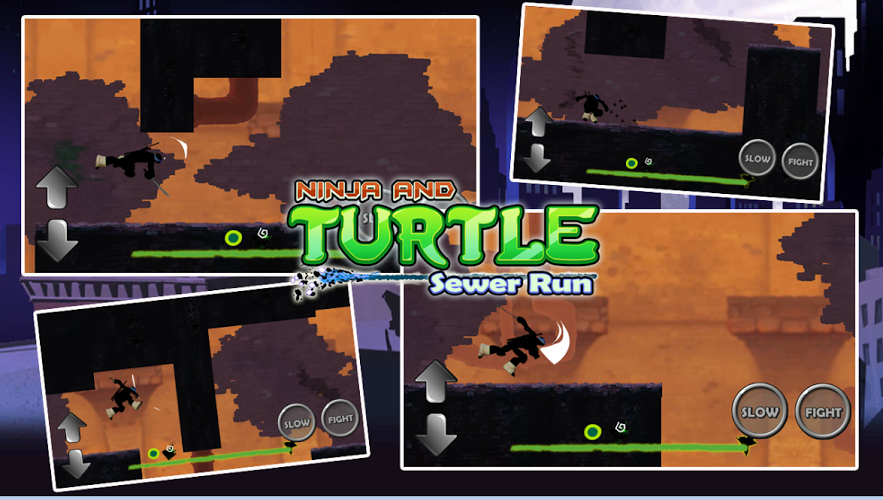 Turtles Shadow Ninja Sewer Run截图3