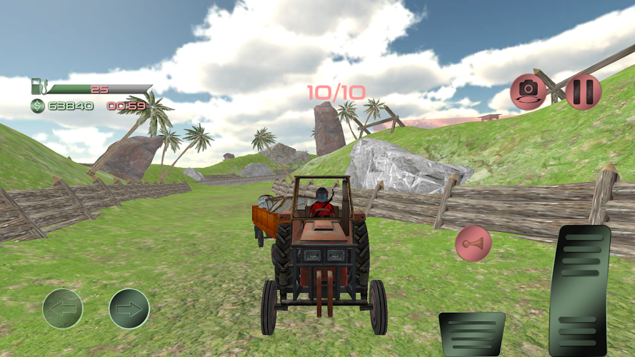 Tractor Cargo Racer截图2