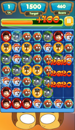 Match Paw Puppy Patrol Game截图1