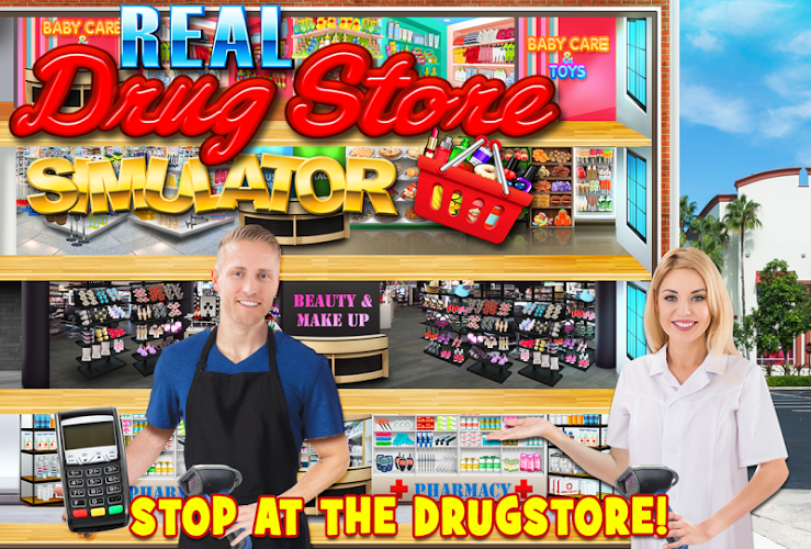 Drugstore Credit Card Cashier截图4