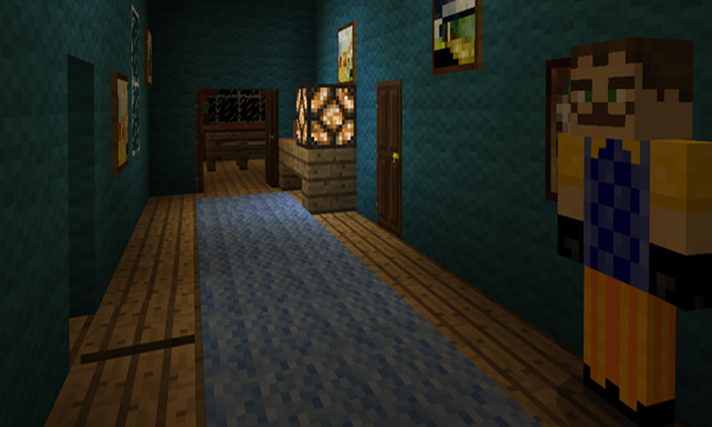 Map Hello Neighbor for MCPE截图1