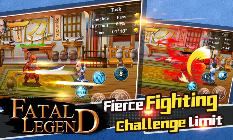 Fatal Legend:Fighting Lite截图4