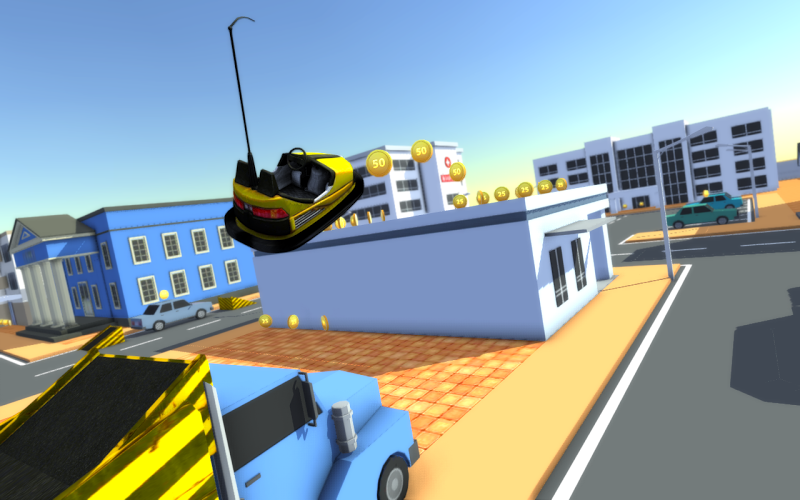 Stunt Bumper Car: Free Rider截图1