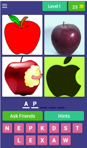 Quiz fruit name截图1