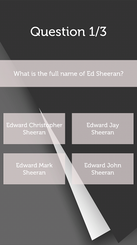 Ed Sheeran Quiz截图2