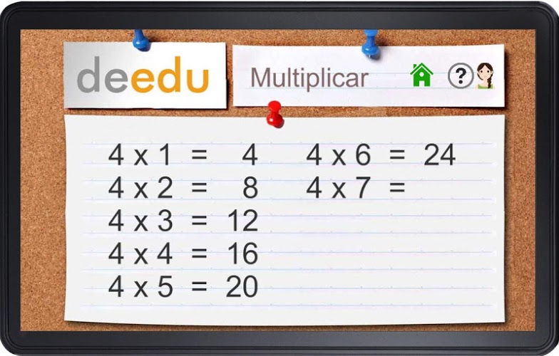 Deedu Tablas de multiplicar截图2