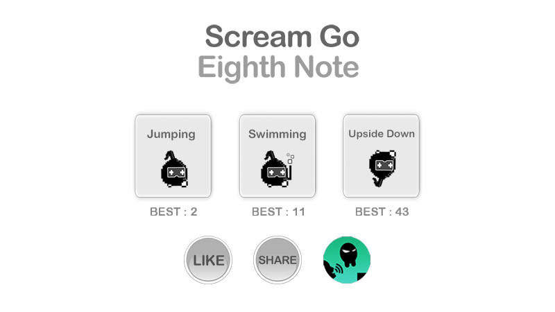 Scream Go: Eighth Note截图1