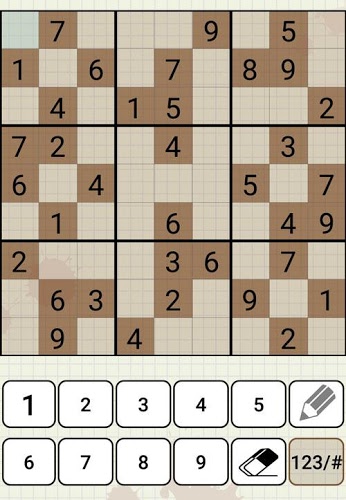 Pure Sudoku Free Puzzle Games截图2