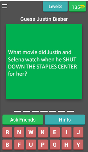 Guess About Justin Bieber Easy截图4